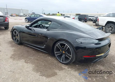 2018 Porsche 718 Cayman from USA, damaged, VIN WP0AA2A87JK261410